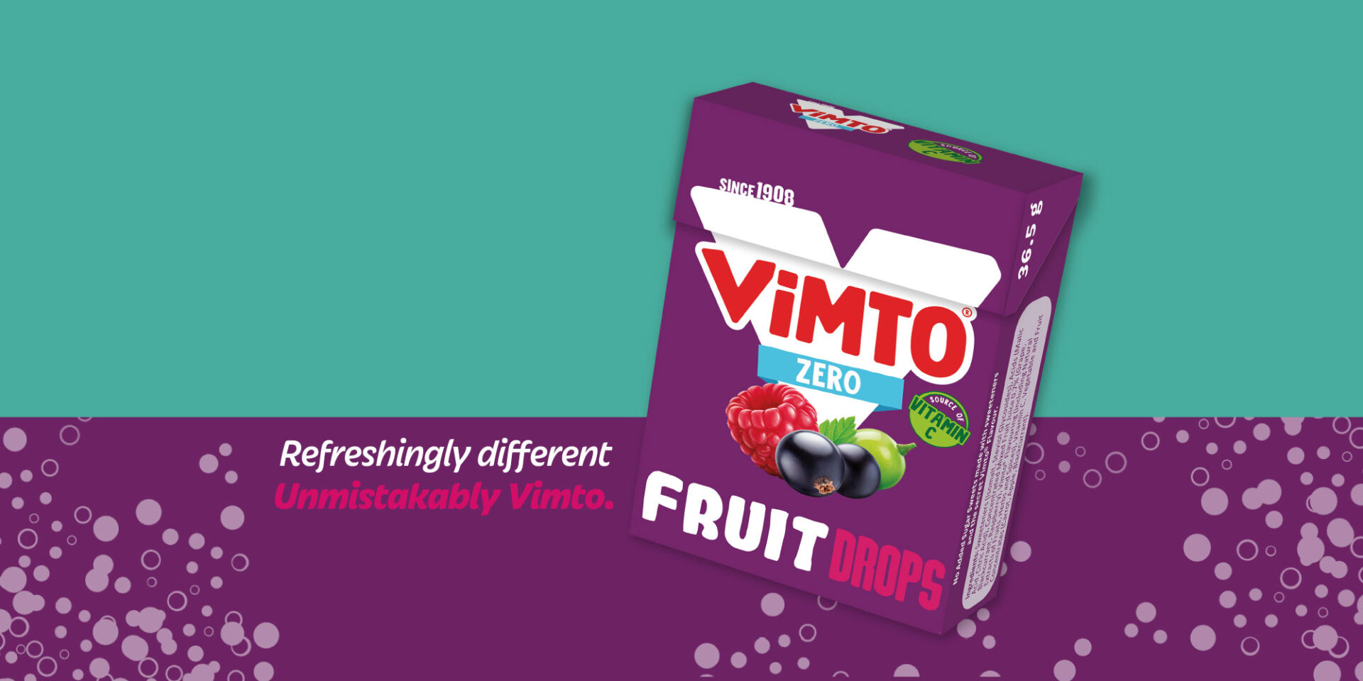 New ‘HFSS Compliant’ Vimto Zero Fruit Drops