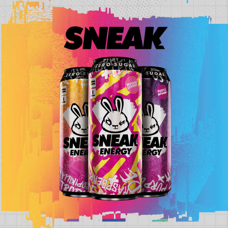 Energy drink SNEAK to join World of Sweets